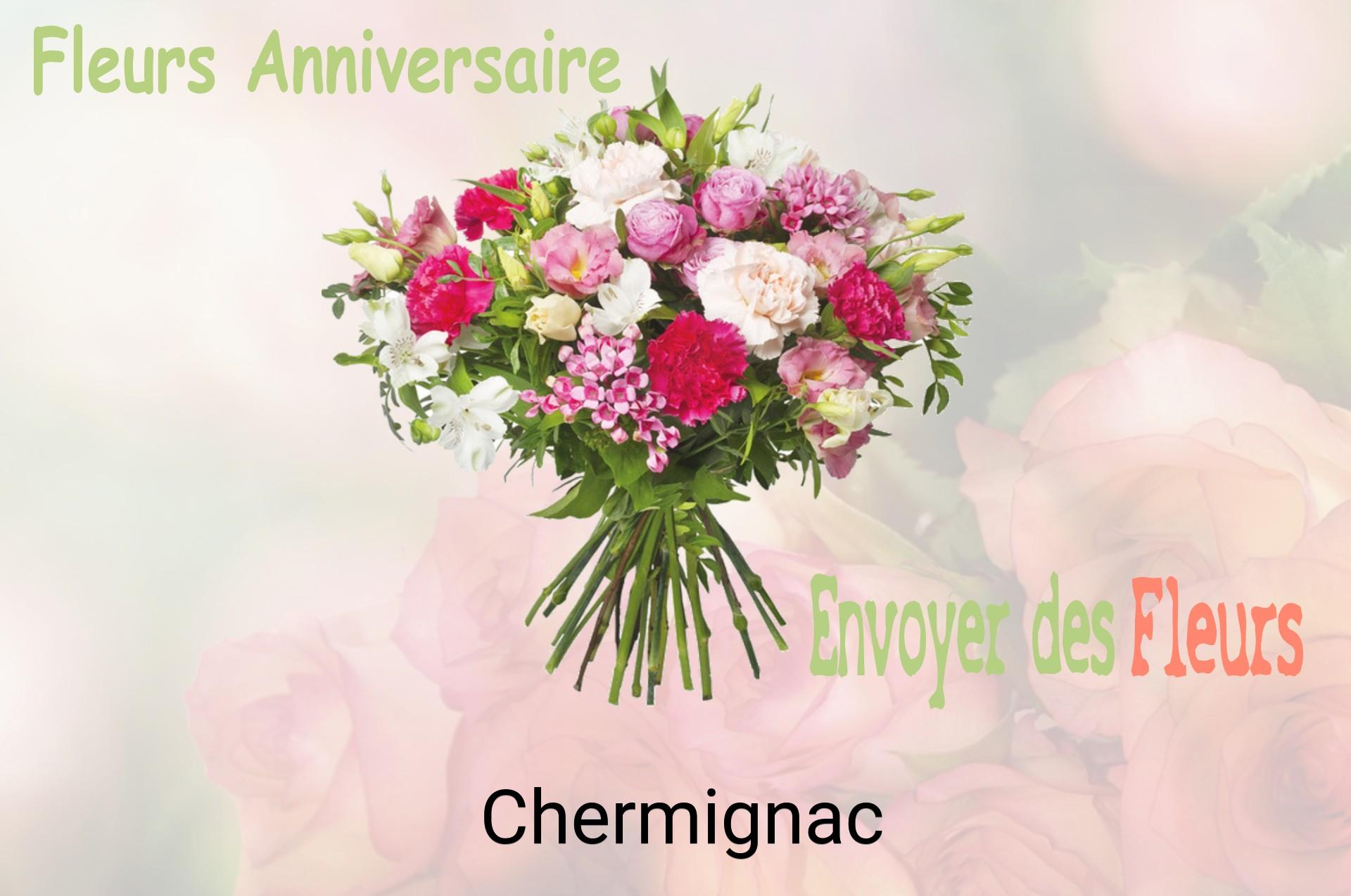 Bouquet de fleurs d’anniversaire livré à Chermignac