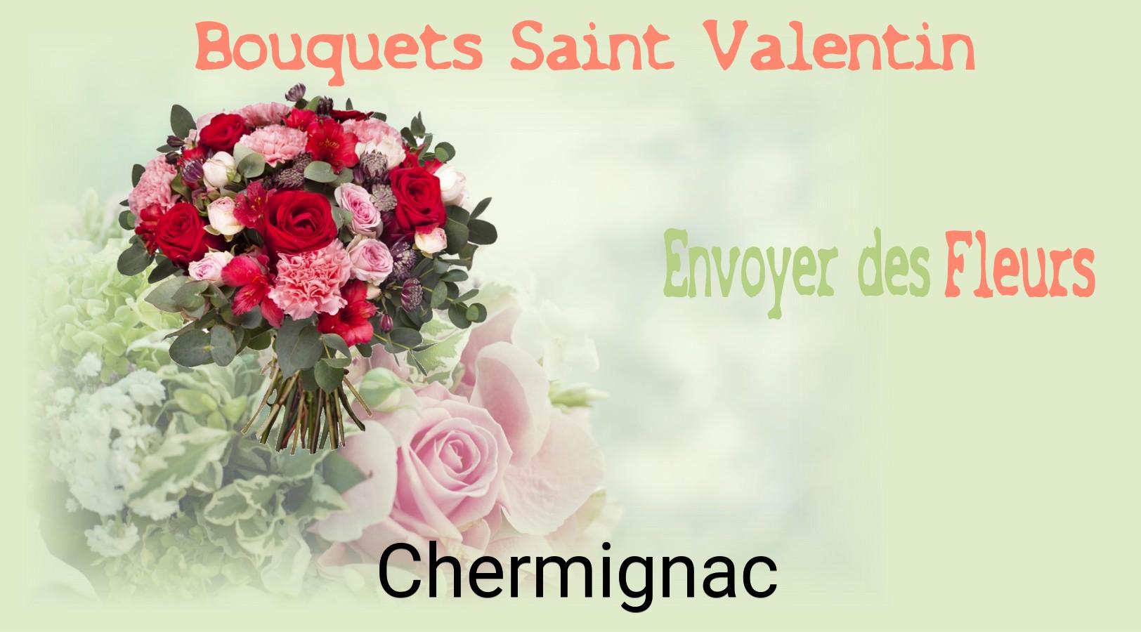 Roses de Saint-Valentin livrées à Chermignac